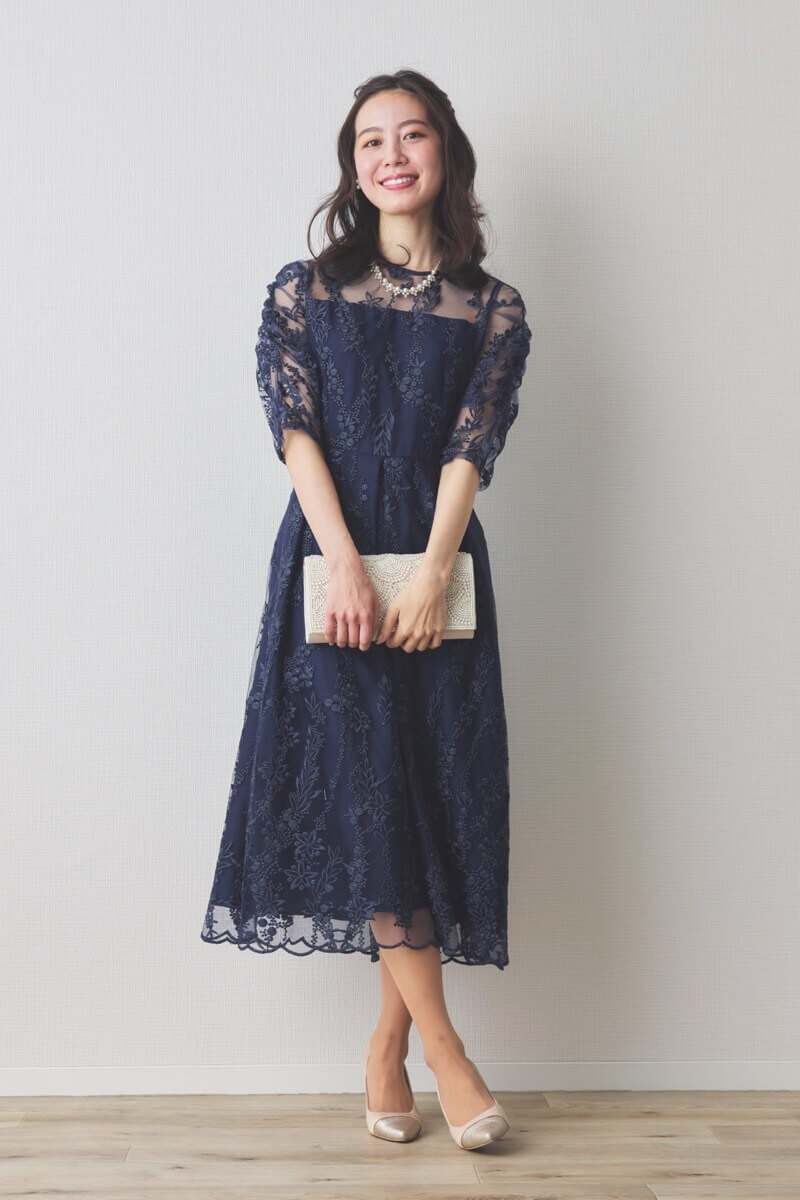 ネイビー Select Shop ドレス