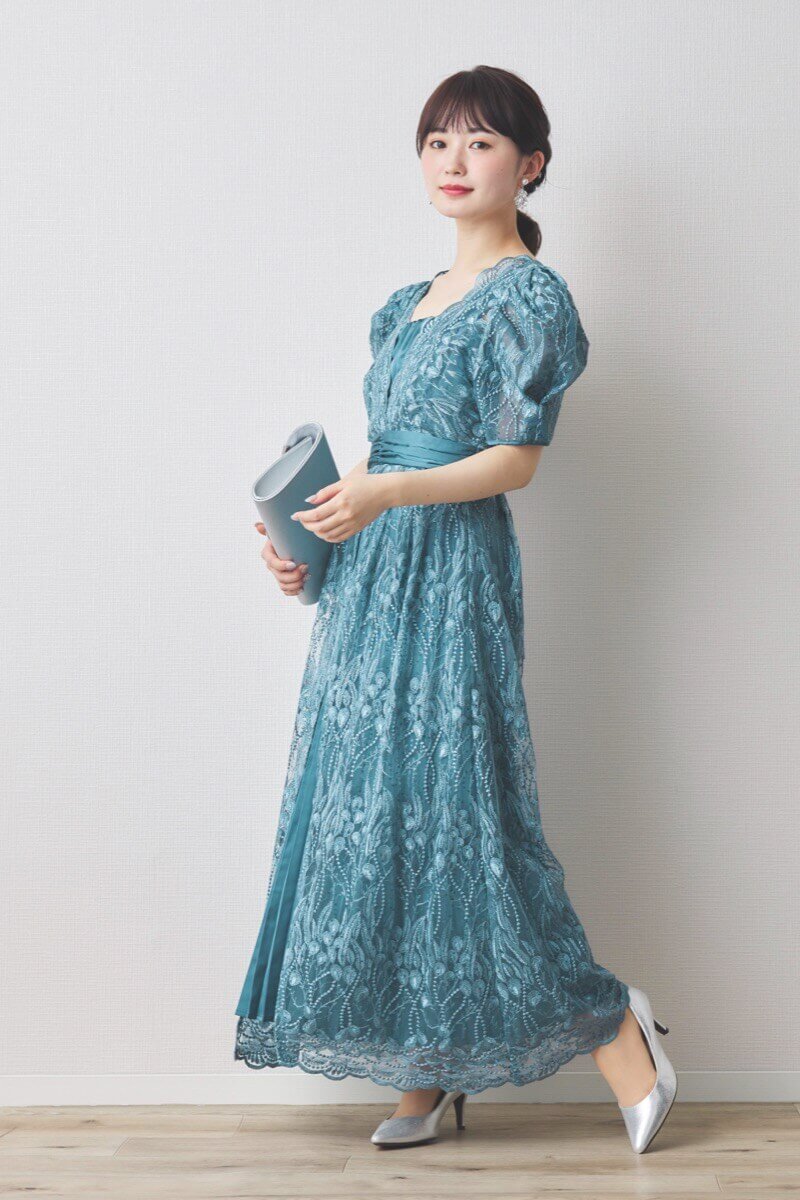 ブルー LILY BROWN ドレス