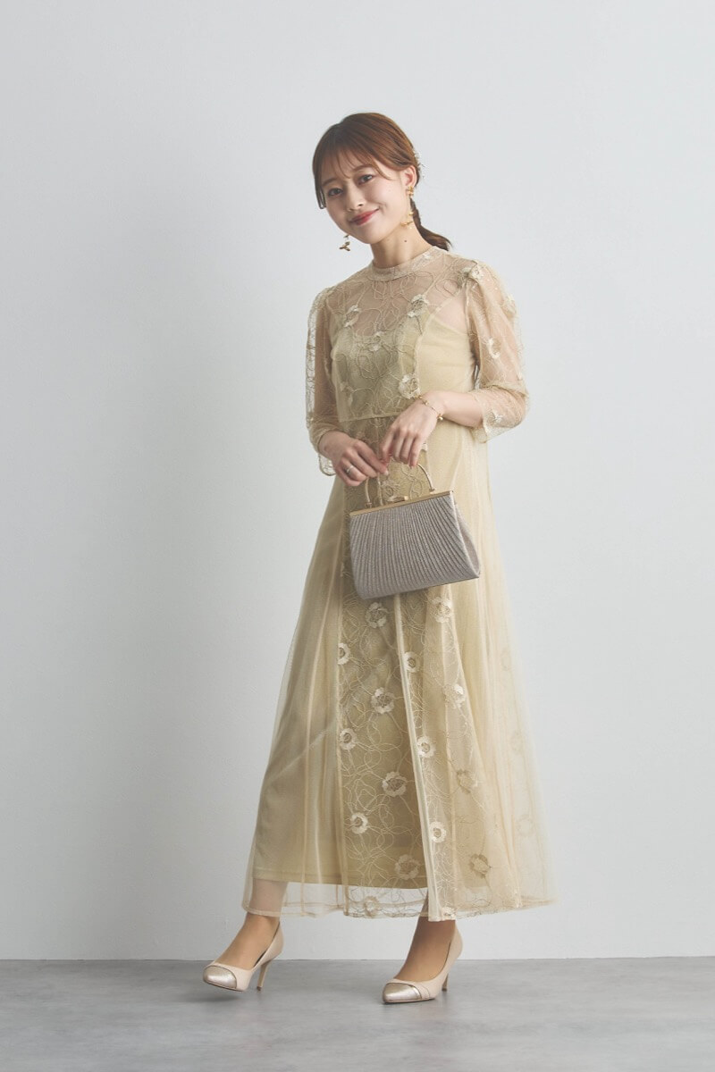 イエロー kaene ドレス