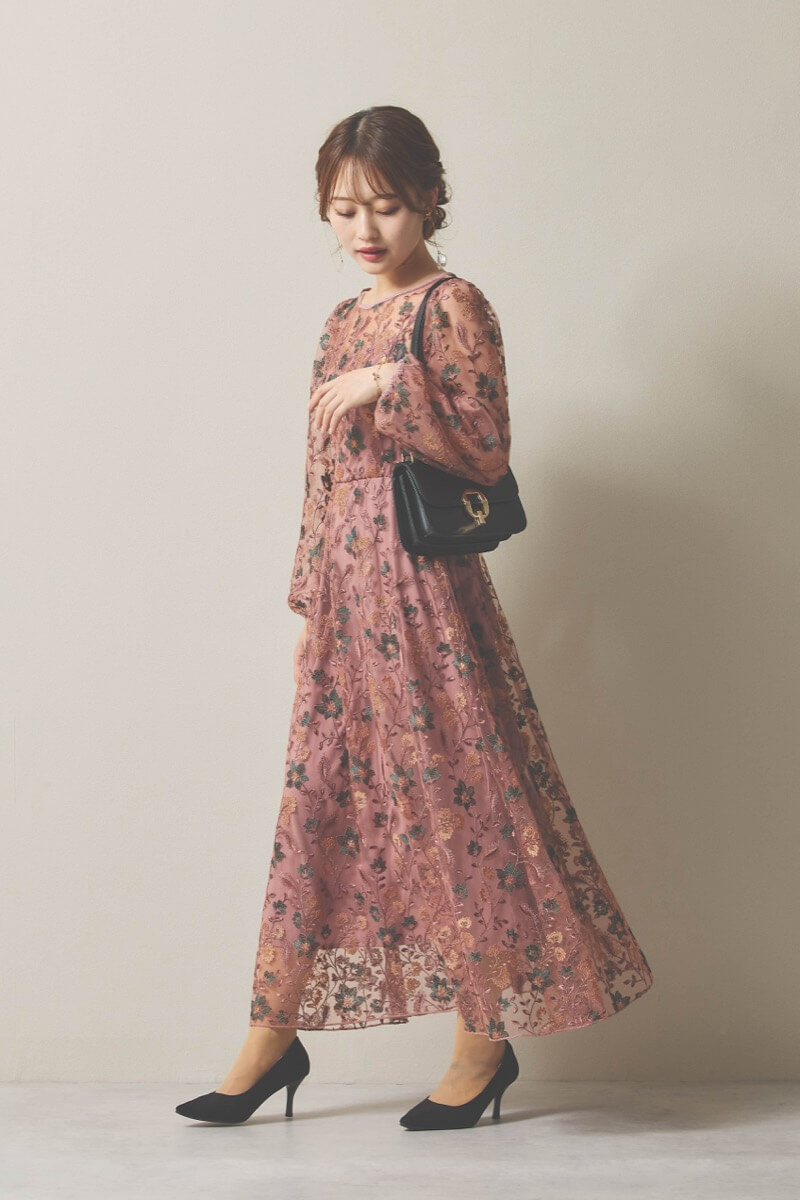 ピンク kastane ドレス