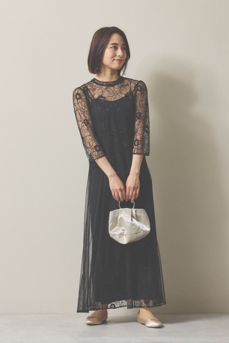 ブラック kaene ドレス