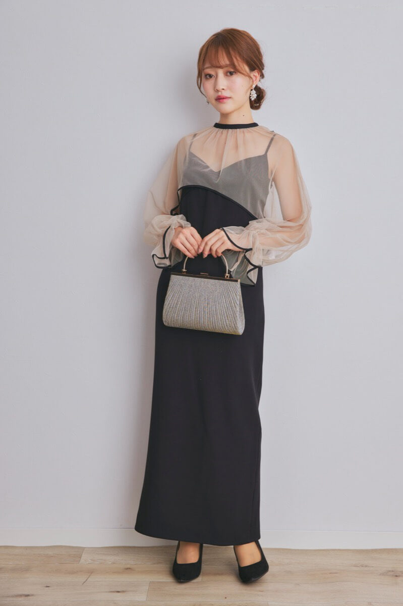 ブラック Ameri VINTAGE ドレス