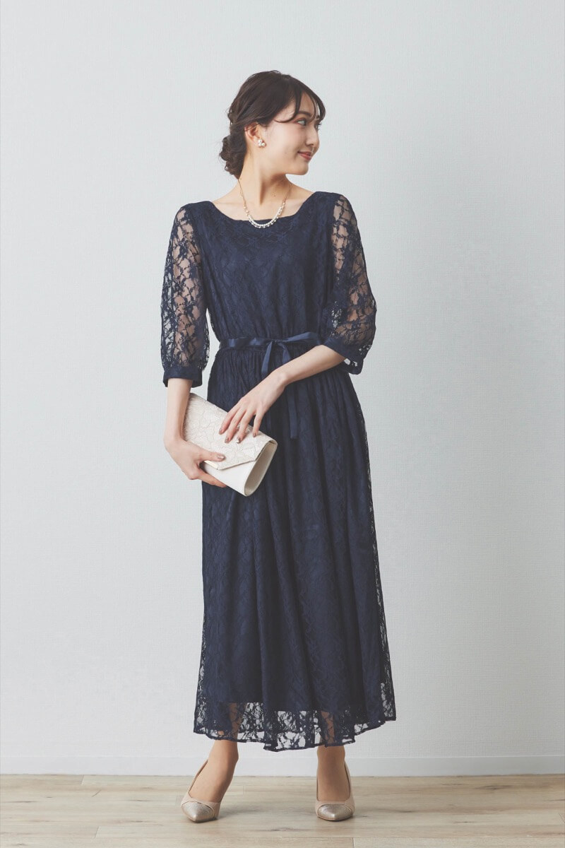 ネイビー Select Shopドレス