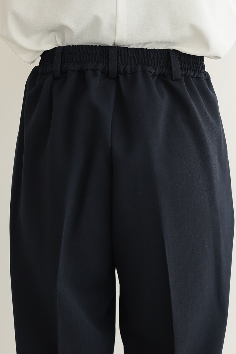 ネイビーのクルーネックジレセレモニーセット