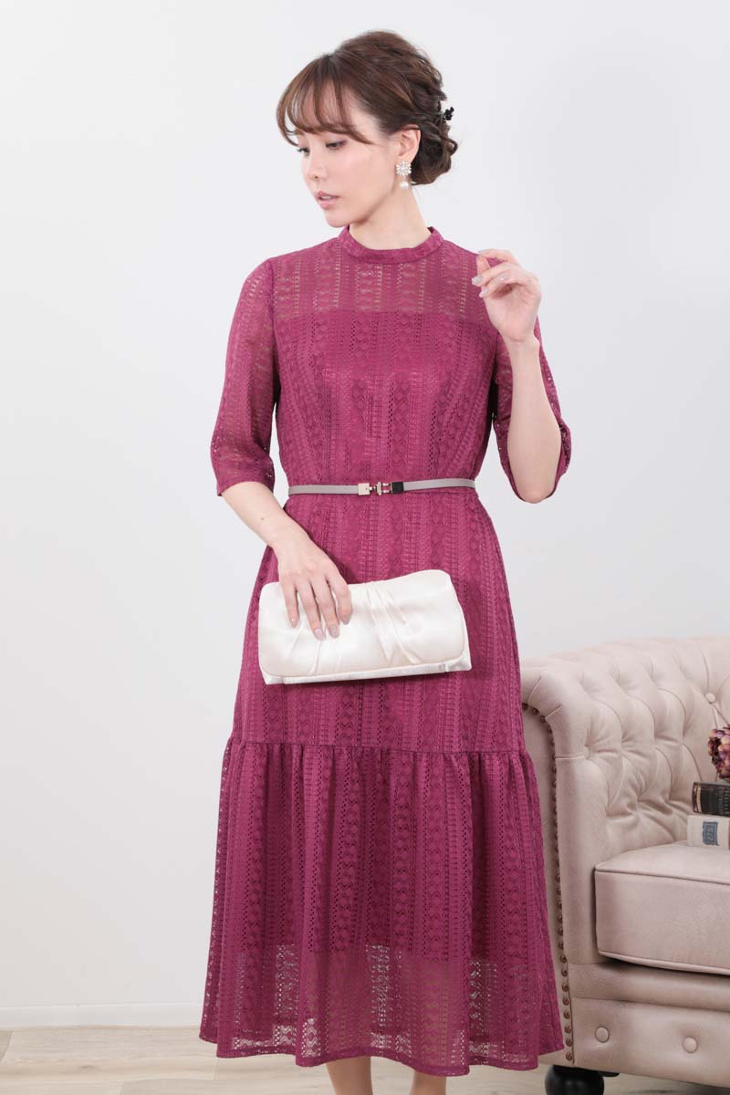 グレージュのスライド式ベルト