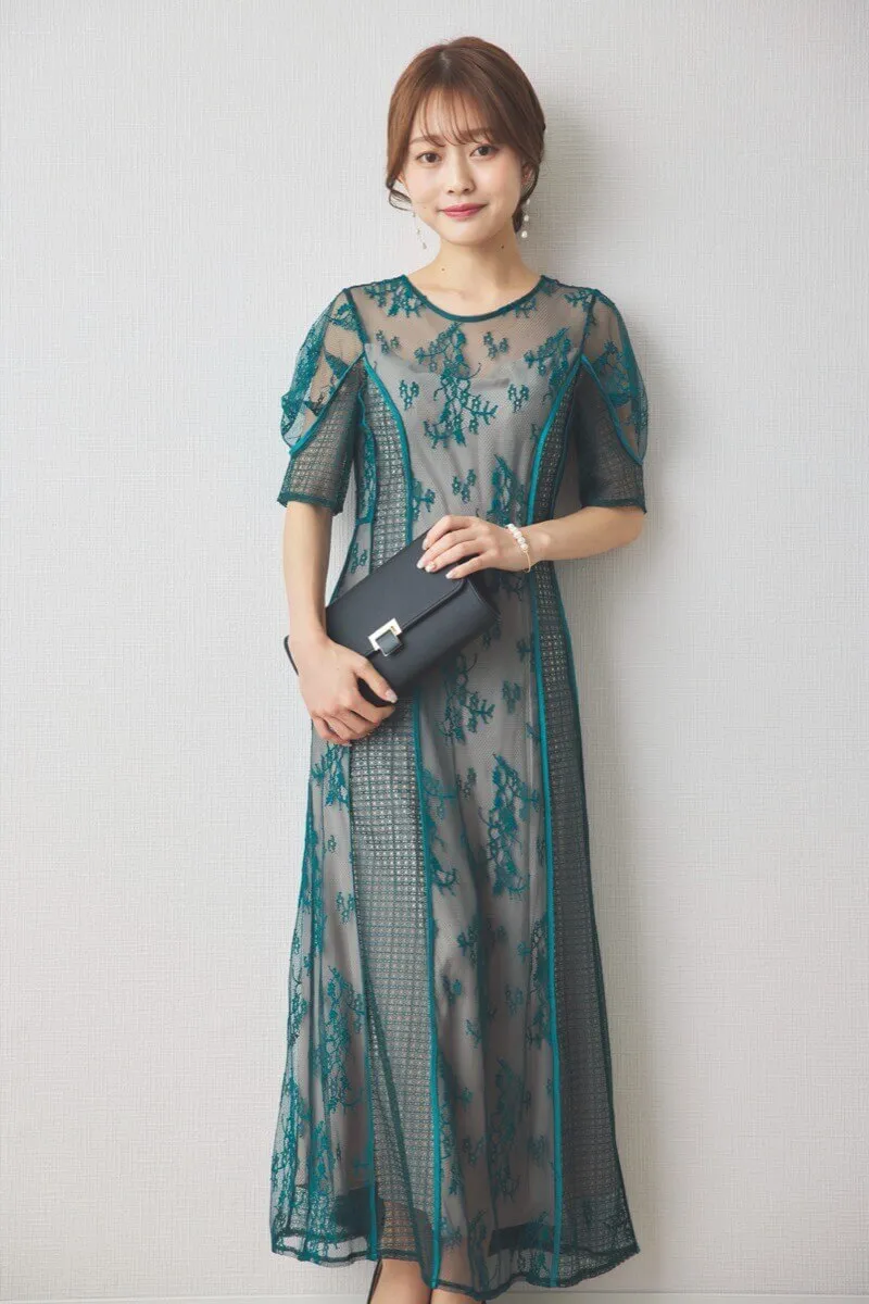 ドロップパールイヤリング