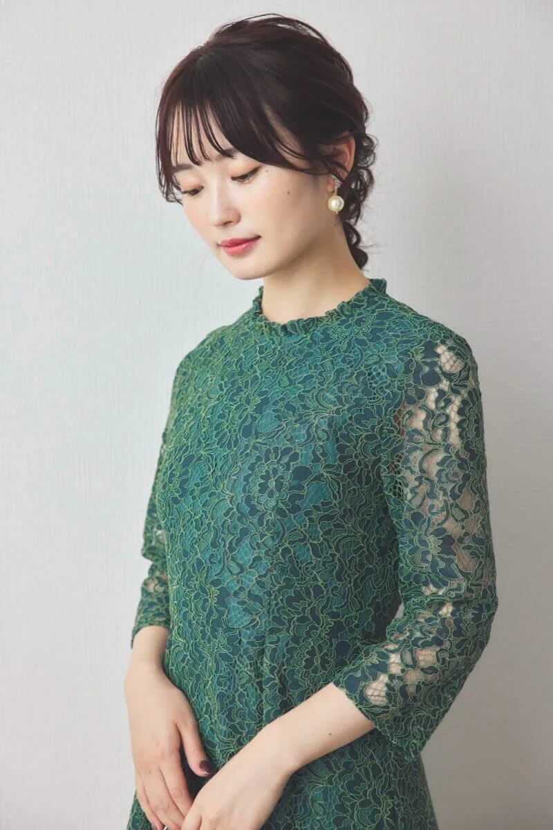 キュービックジルコニア×1粒パールのイヤリング