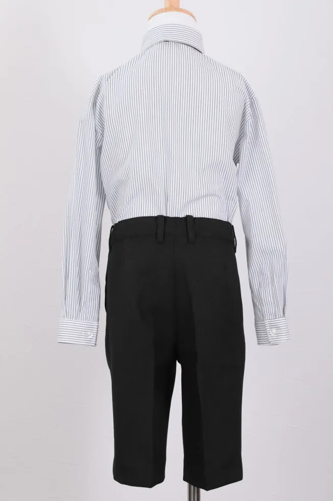 ブラックのクラシックキッズフォーマルセット