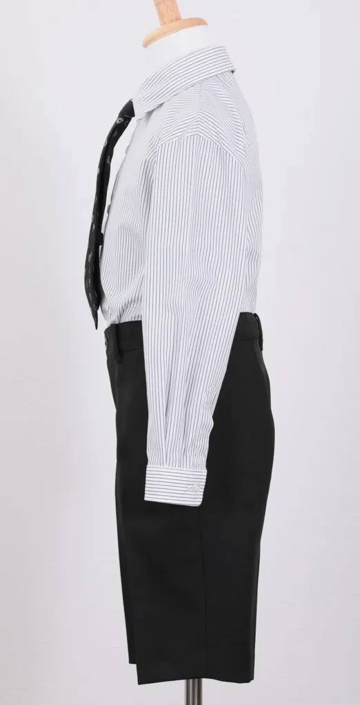 ブラックのクラシックキッズフォーマルセット