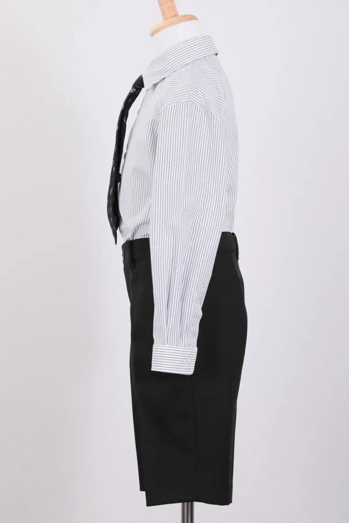 ブラックのクラシックキッズフォーマルセット