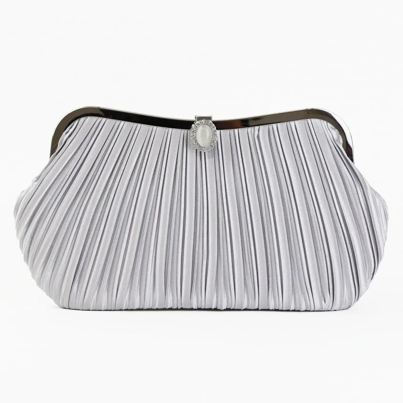 ブルーグレーのバイカラーレースドレスコーディネートセット