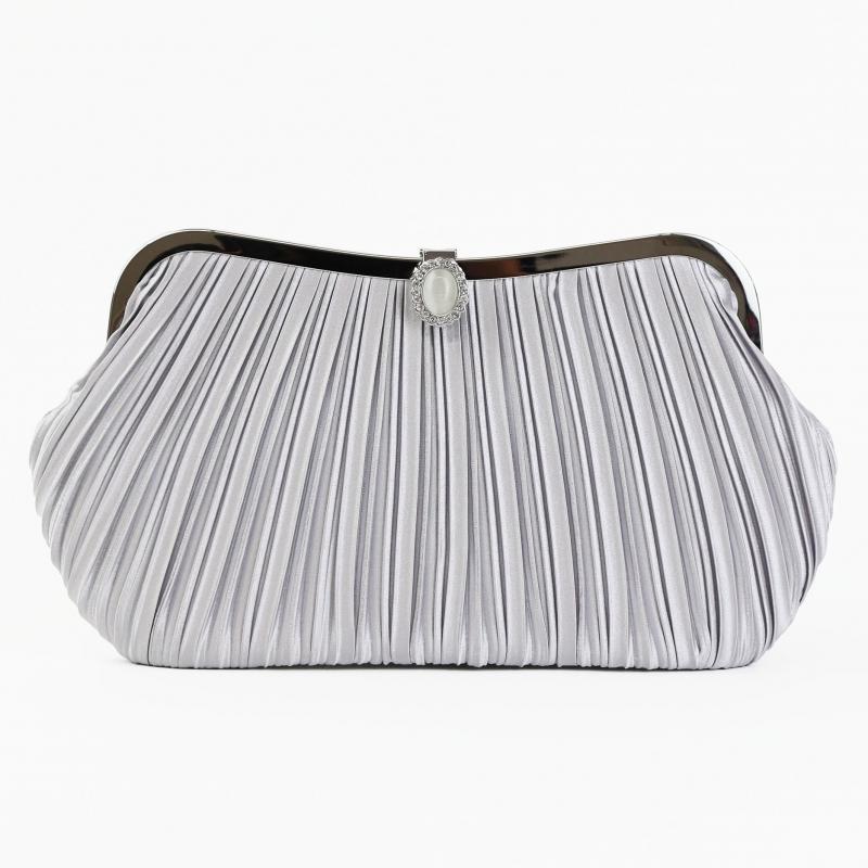 ブルーグレーのバイカラーレースドレスコーディネートセット