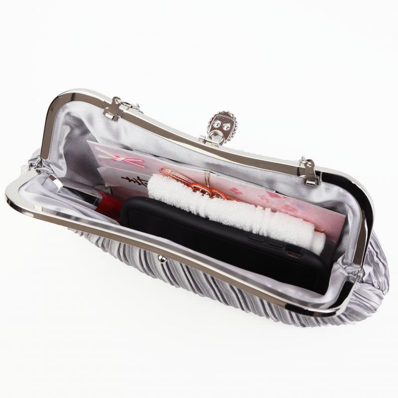 ブルーグレーのバイカラーレースドレスコーディネートセット