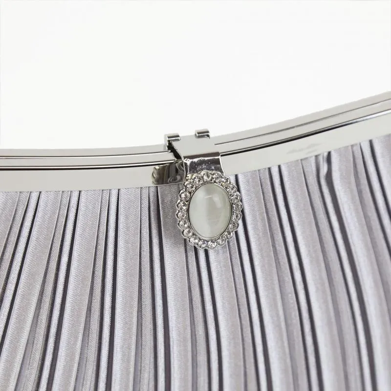 ブルーグレーのバイカラーレースドレスコーディネートセット