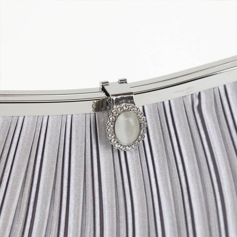 ブルーグレーのバイカラーレースドレスコーディネートセット