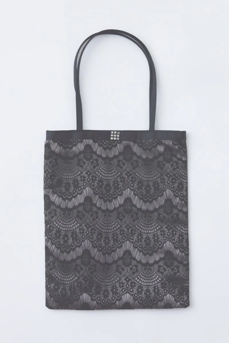 ブラックスカラップレースサブバッグ