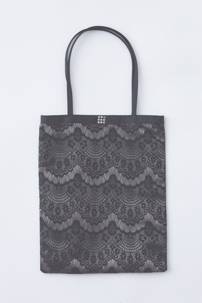 ブラックスカラップレースサブバッグ