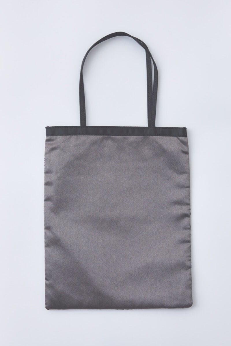 ブラックフラワーレースサブバッグ