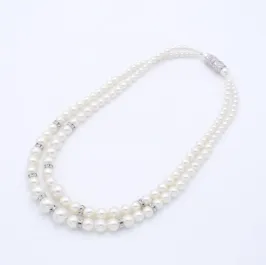 パールの2連ネックレス