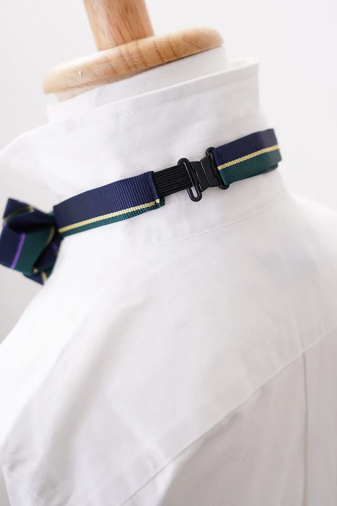 ブラックのチェック×ボウタイキッズフォーマルセット