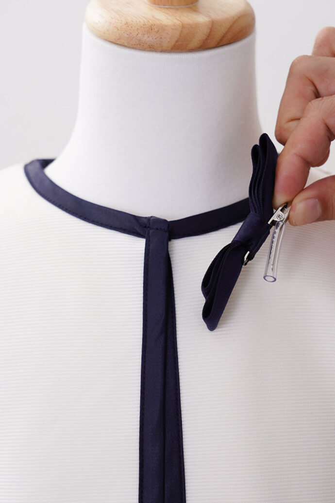 ネイビーのストライプキッズフォーマルセット