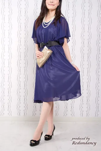 ブラックのリボンベルト