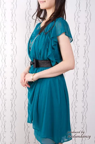 ブラックのリボンベルト