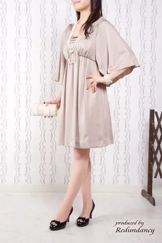 ホワイトパールの4連ブレスレット(ゴム)