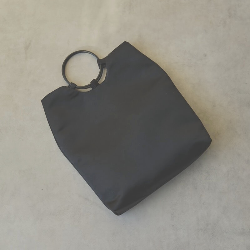 ブラックの2WAYクラッチバッグ