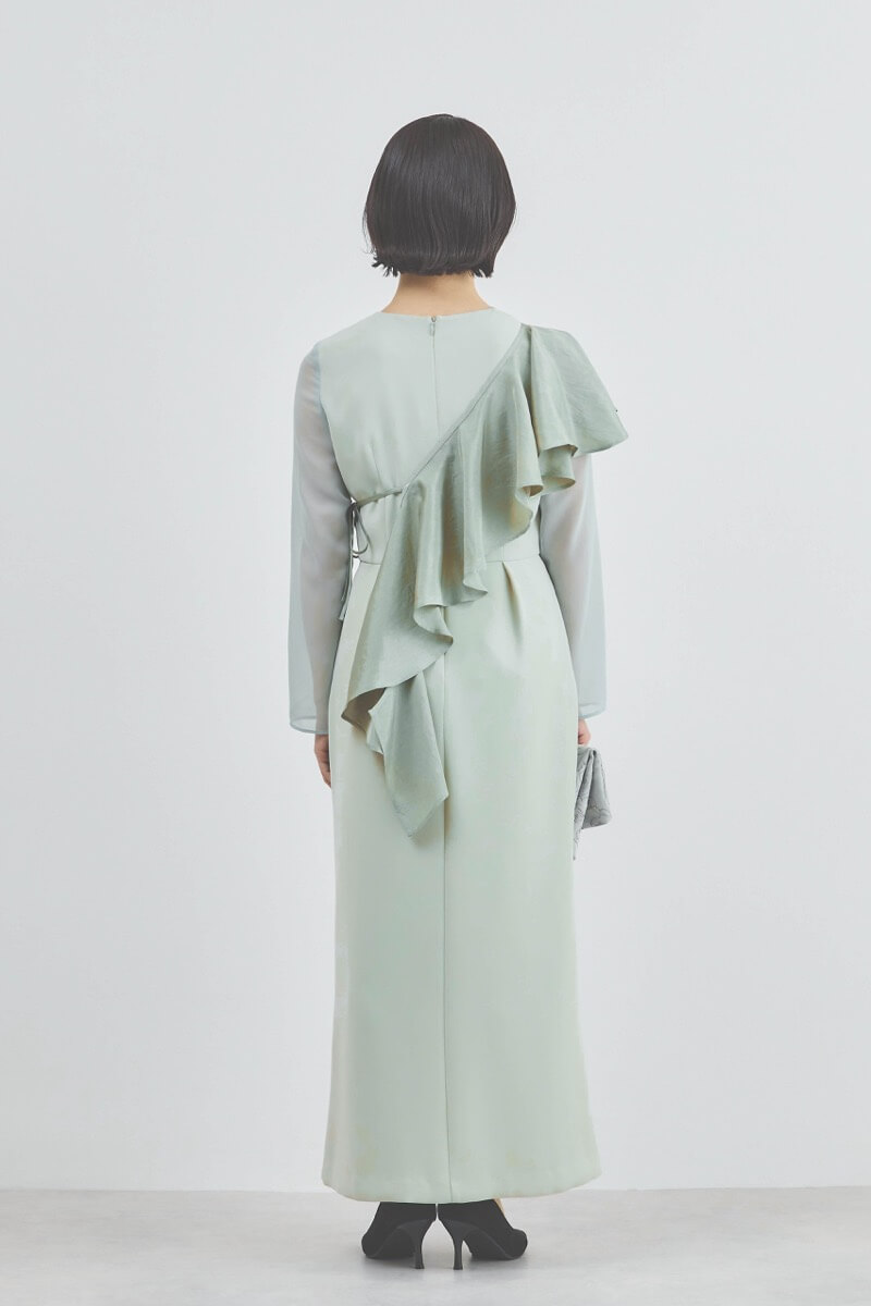 ミントのセットショールメニーウェイドレス