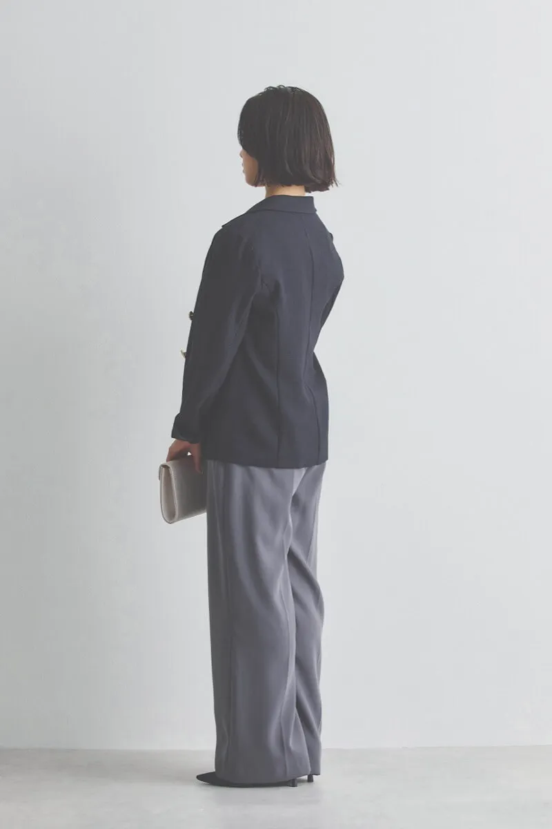 チャコールグレーのチュールドッキングコンビネゾン