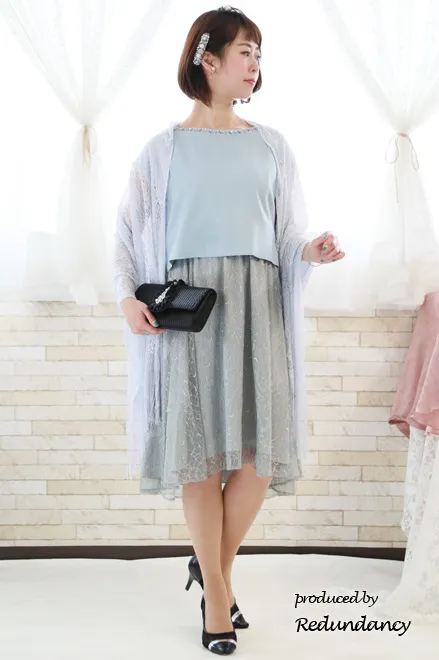 シルバーのパールとビジュー付バングル