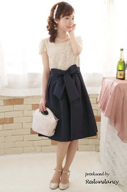 ホワイトパールとクリアビーズのコーム