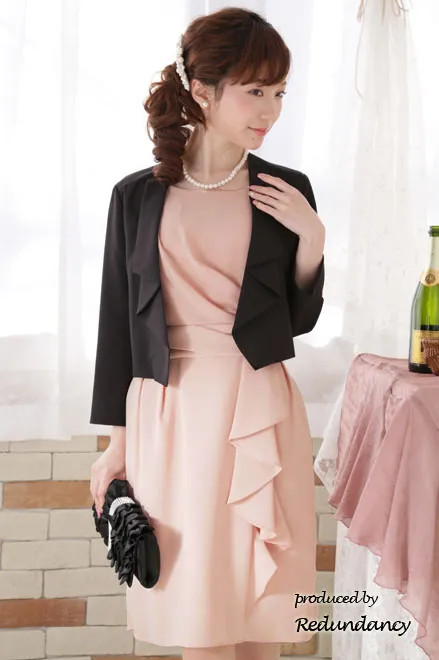 ホワイトパールとクリアビーズのコーム