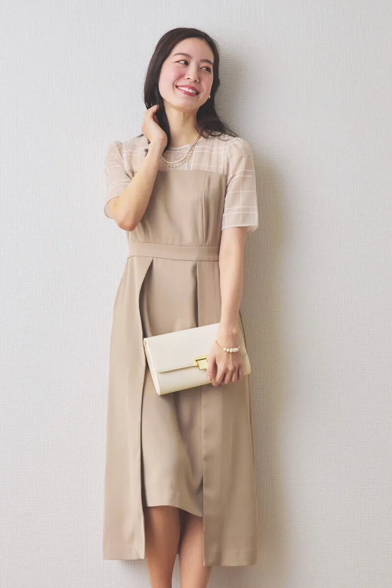 3連ベビーパールネックレス