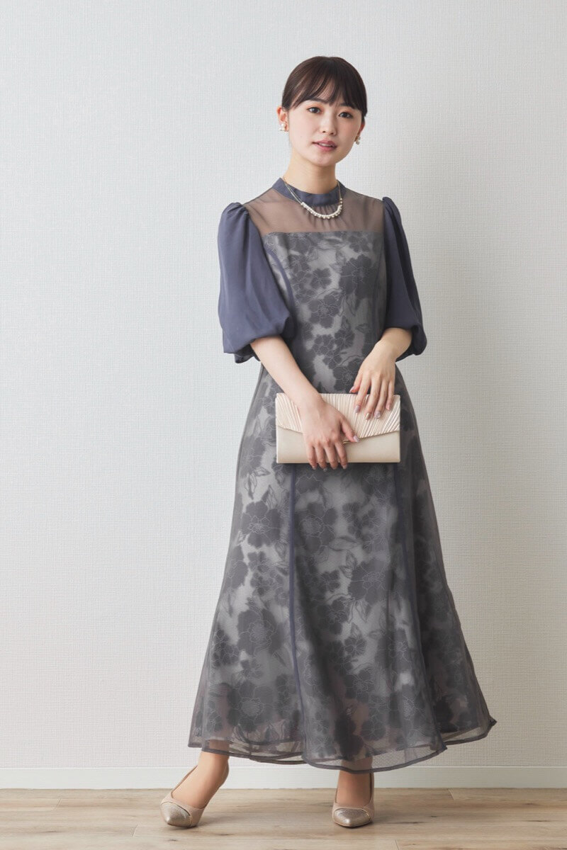 3連ベビーパールネックレス