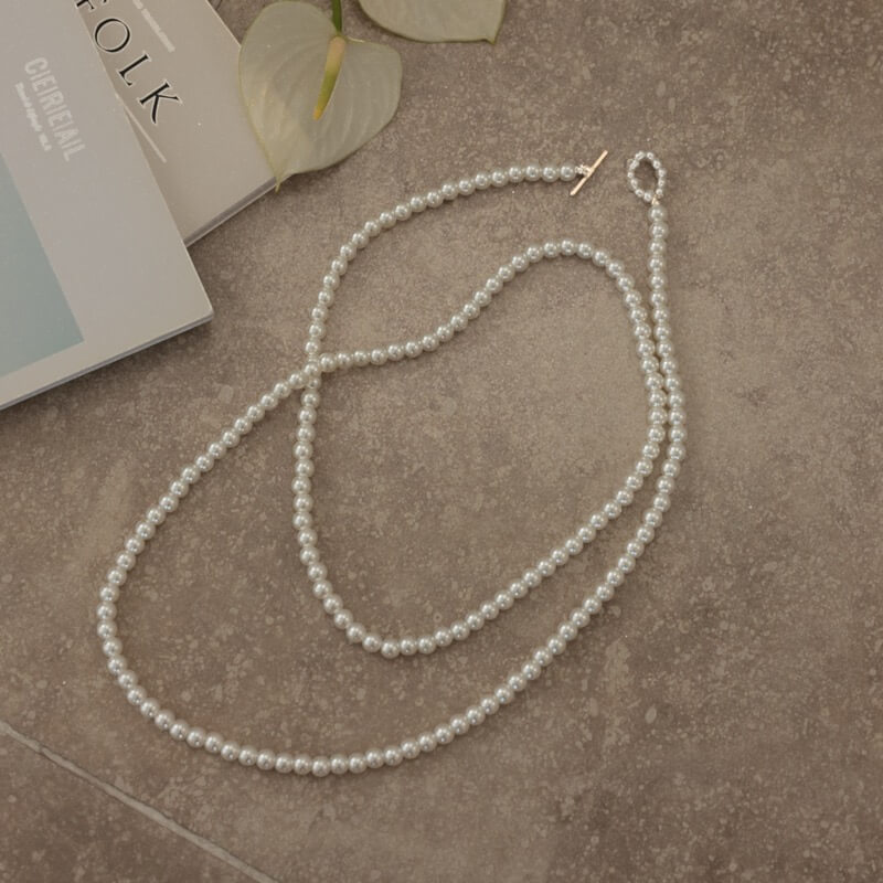 3wayロングパールネックレス