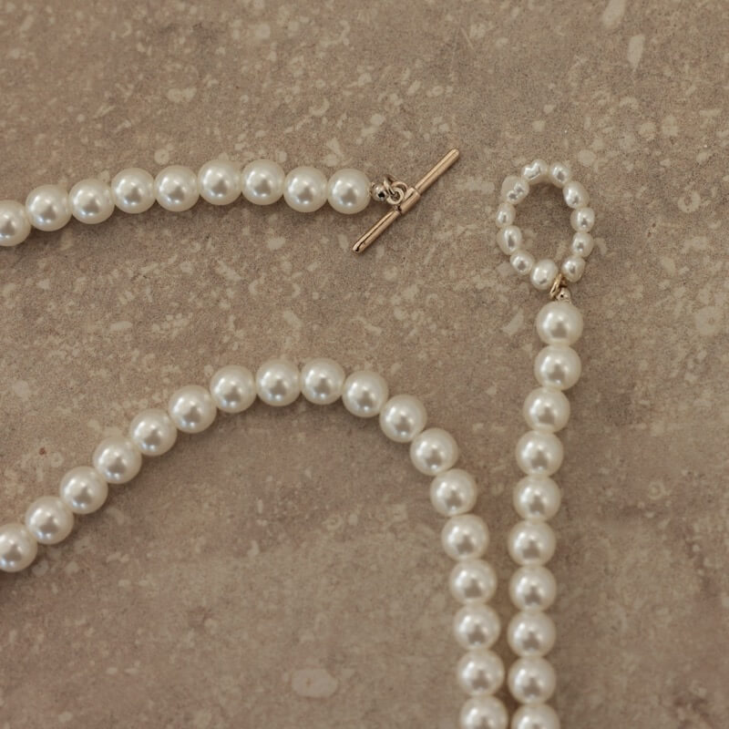 3wayロングパールネックレス