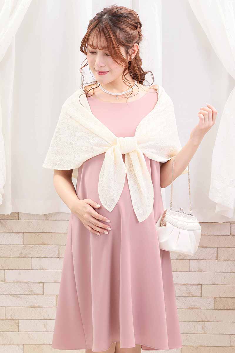 ホワイトパール2連のクリスタルチャームネックレス