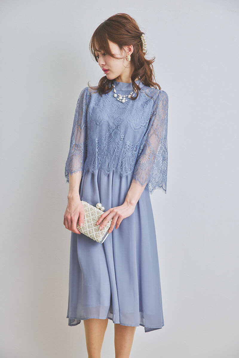 コットンパール×ビジューモチーフのイヤリング