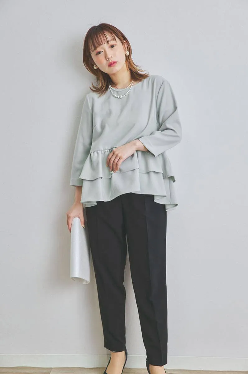 2連パールの3wayネックレス