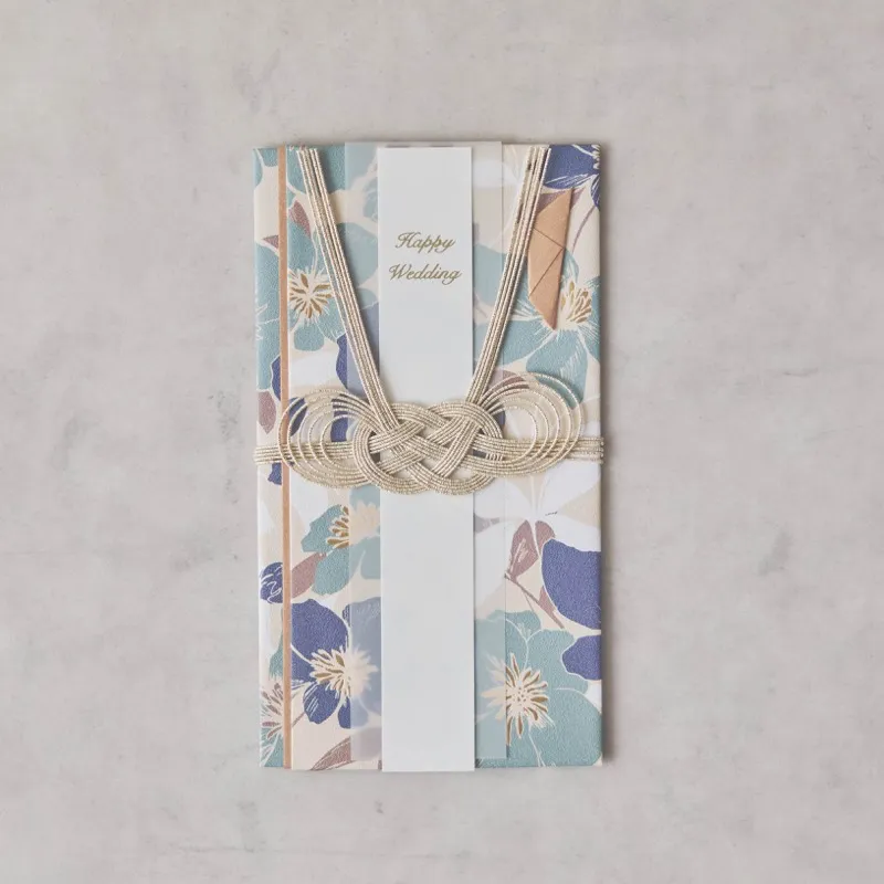 ブルーのブリランテ金封ご祝儀袋