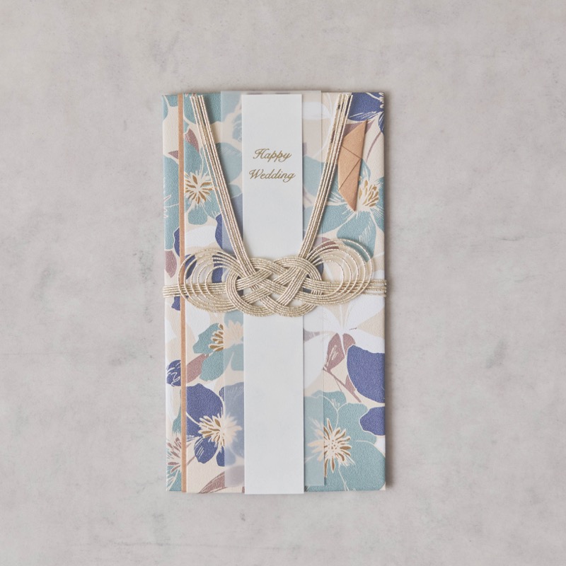 ブルーのブリランテ金封ご祝儀袋