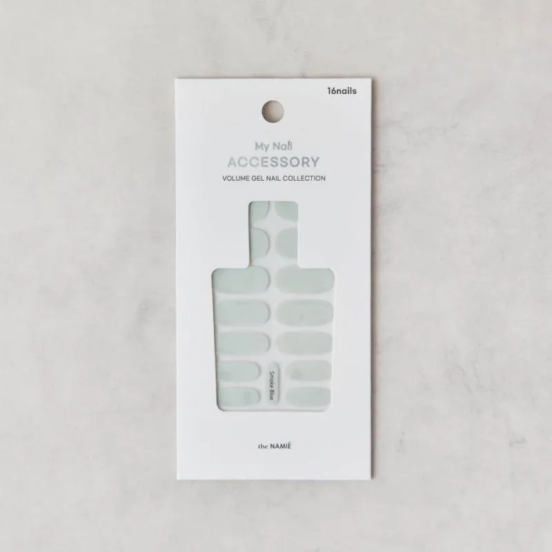 ネイルシール　スモークブルー　the NAMIÉ