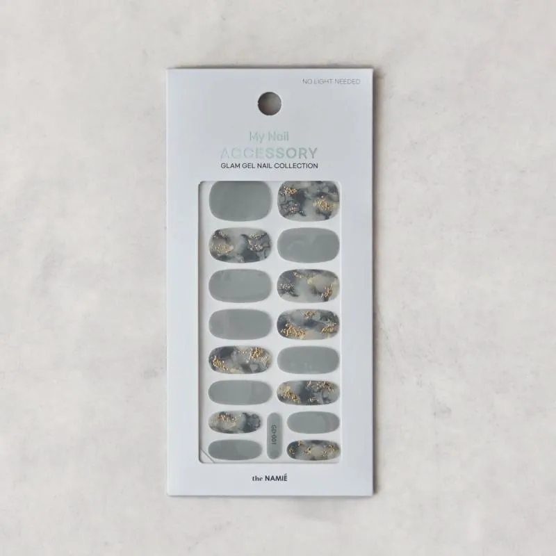 ネイルアートシール　ニュアンスグレー　the NAMIÉ