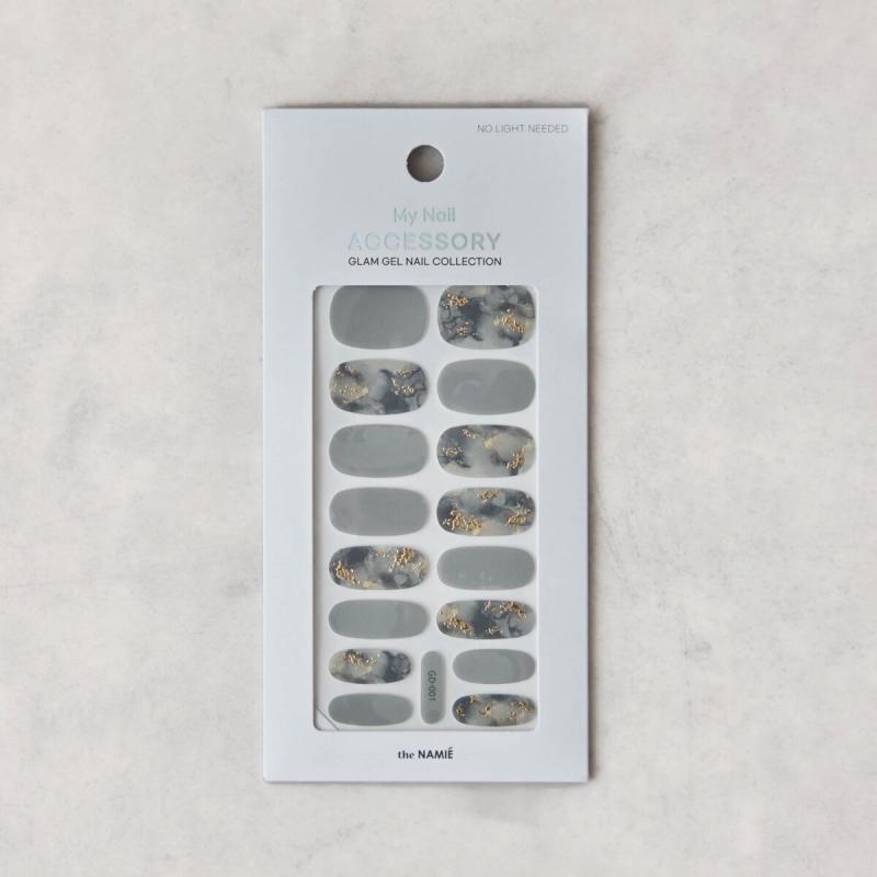 ネイルアートシール　ニュアンスグレー　the NAMIÉ