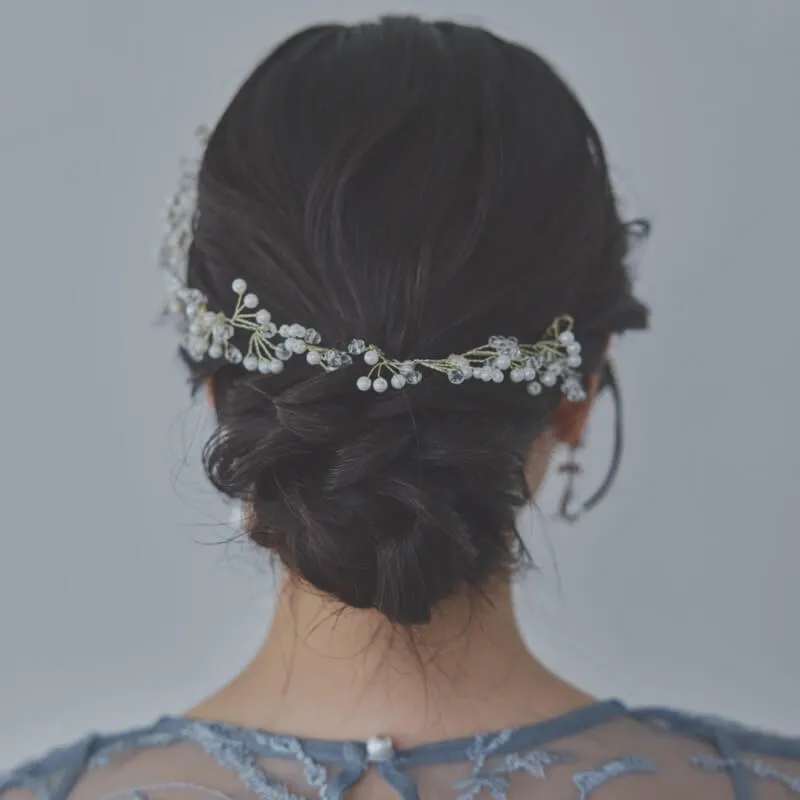 ミニパールのヘッドドレス