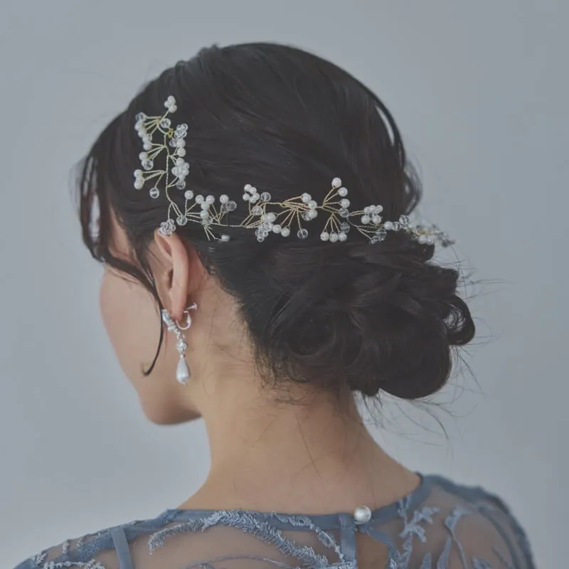 ミニパールのヘッドドレス