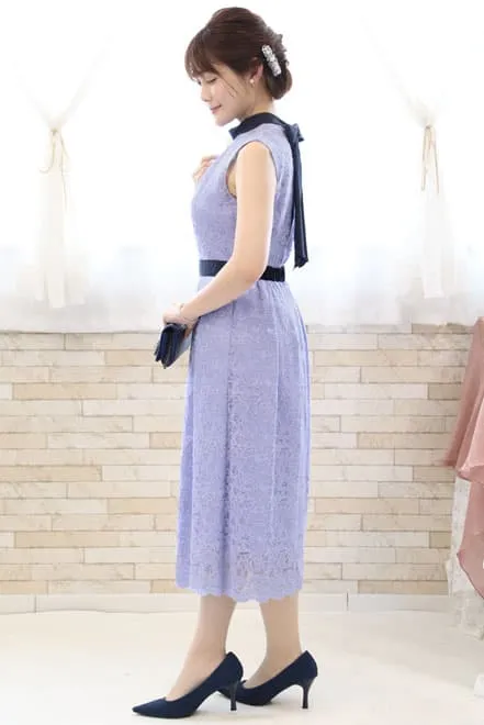 ラベンダーの総レースIラインドレス