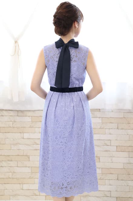 ラベンダーの総レースIラインドレス